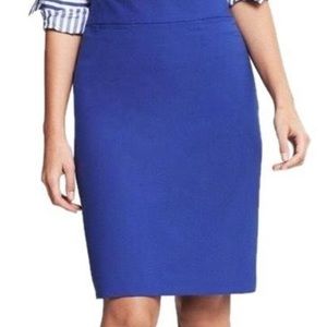 Banana Republic Royal Blue Pencil Skirt